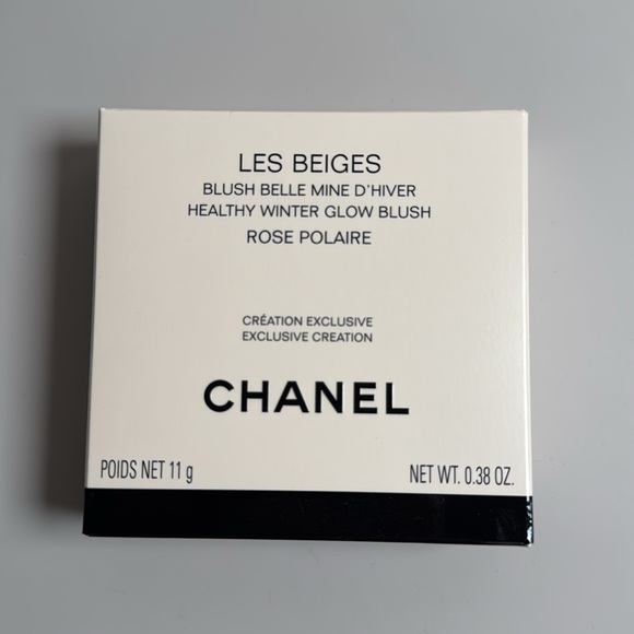 CHANEL LES BEIGE HEALTHY WINTER GLOW BLUSH IN “ROSE PILAIRE” *NEW IN BOX* - Picture 5 of 5